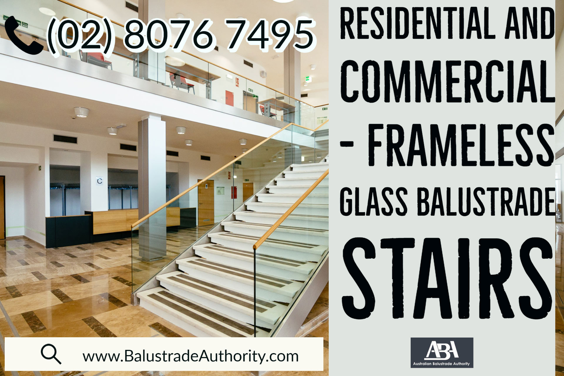 internal staircase glass balustrade				